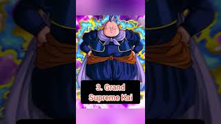 Top 5 Strongest Supreme Kais Of All Time goku dragonballsuper animeedits supremekaifunnyclips