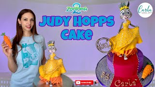 Cómo hacer pastel Judy Hopps | Judy Hopps Cake  Zootopia 2 