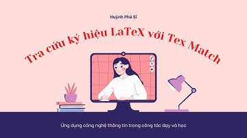 Tra cứu ký hiệu LaTeX với Tex Match
