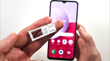 How To Insert SIM Card in Samsung Galaxy A13