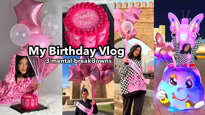My Birthday Vlog 🎂🎀 | نهار عيد ميلادي