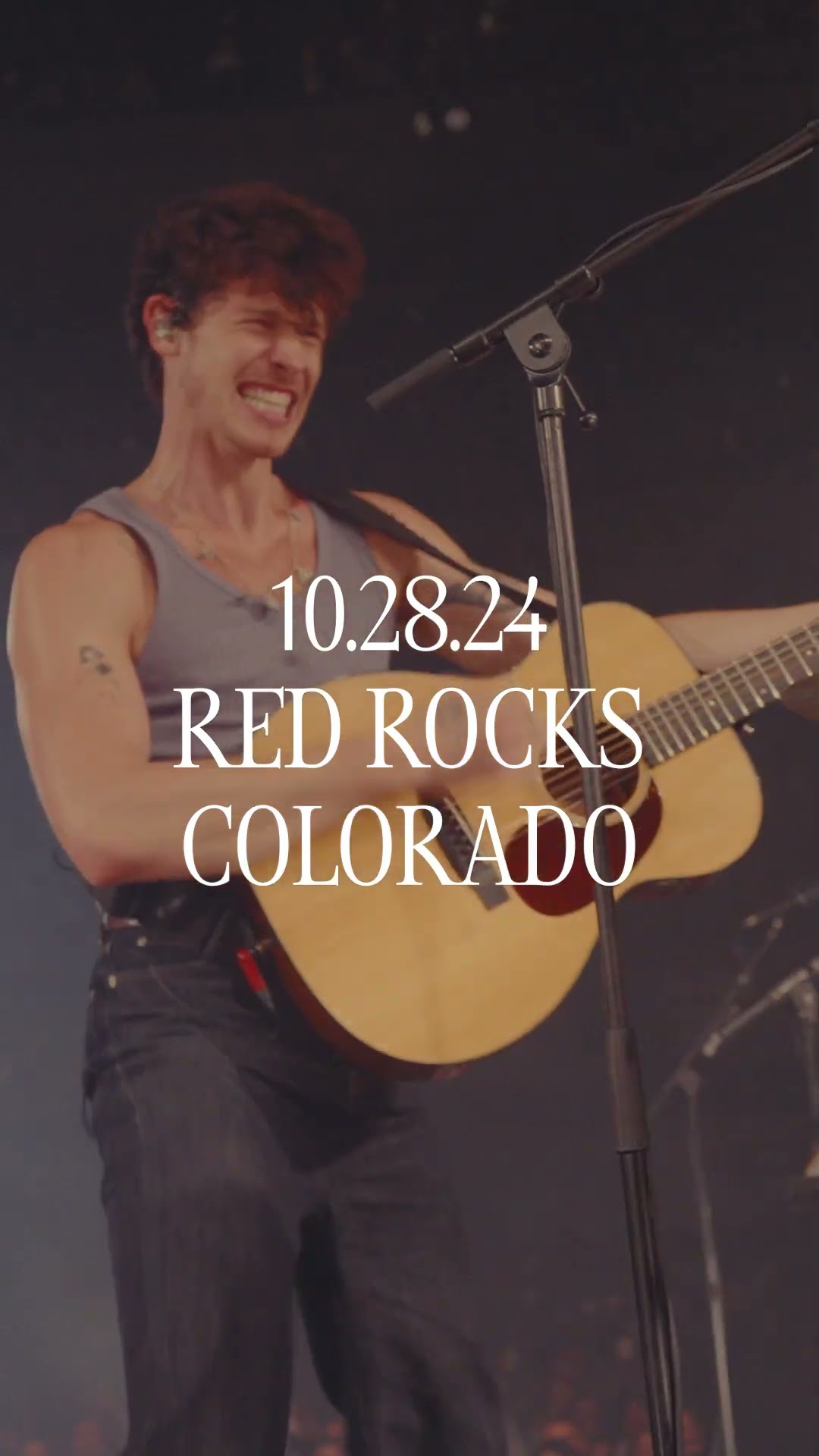 RED ROCKS, BERLIN and finally coming home to TORONTO. cannot wait to see you ?❤️‍?