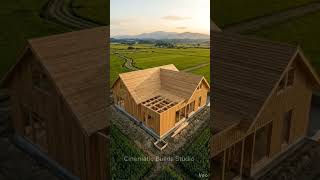 🌱Building Countryard House! #dreamhouse #futurehouse #cinematic #construction #architecture #viral