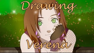 Speed Drawing - Verena Naruto OC