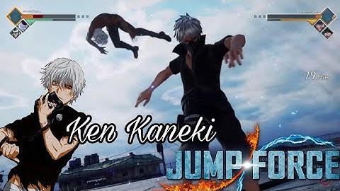 JUMP FORCE: How To Make Ken Kaneki (GAMEPLAY)