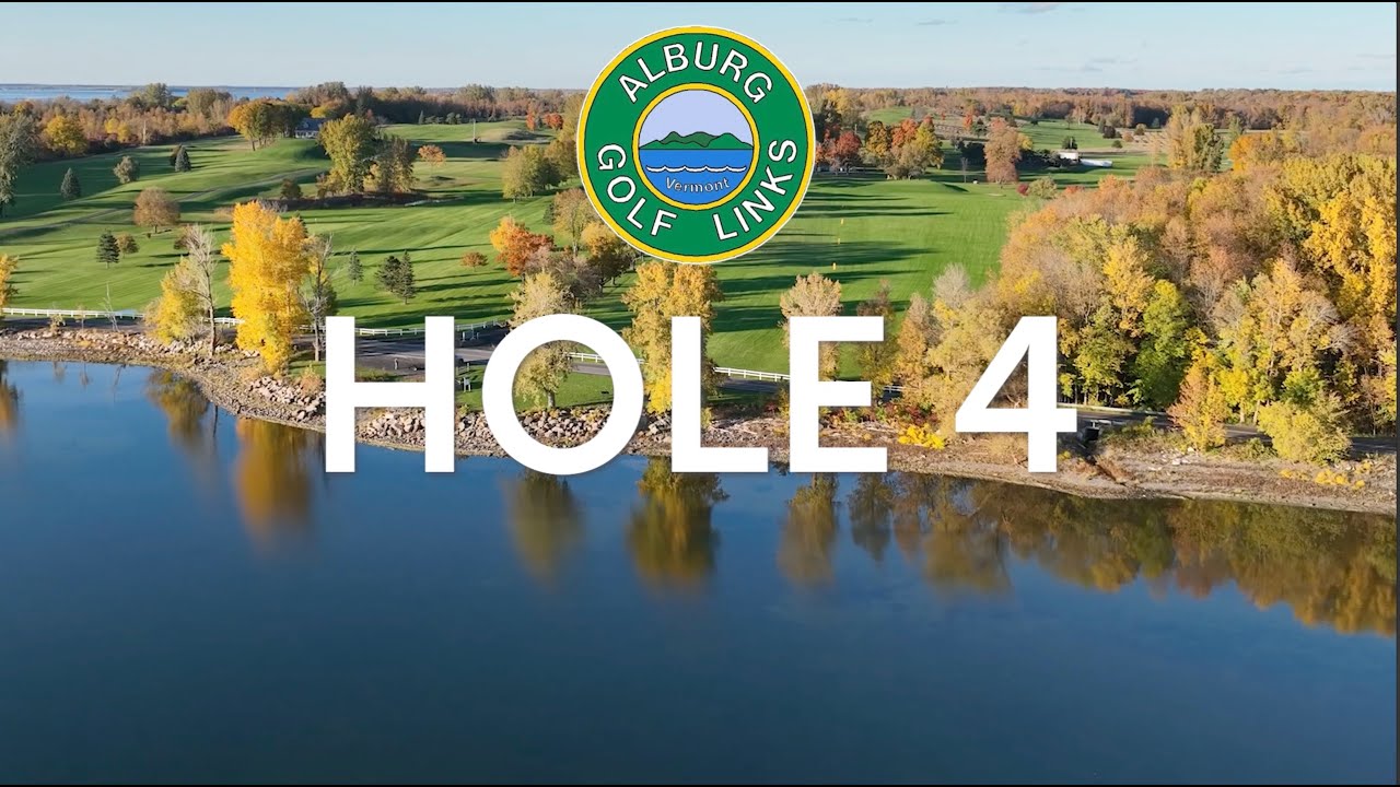 Alburg Golf Links Hole 4 YouTube