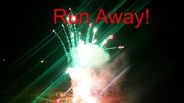 Firework Accident caught on Video
