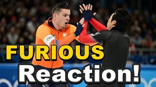 Joep Wennemars Furious After Olympic Collision With Chinese Rival Lian Ziwen