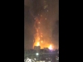 Veliki požar u blizini Burdž Kalife, jedan poginuli (VIDEO)