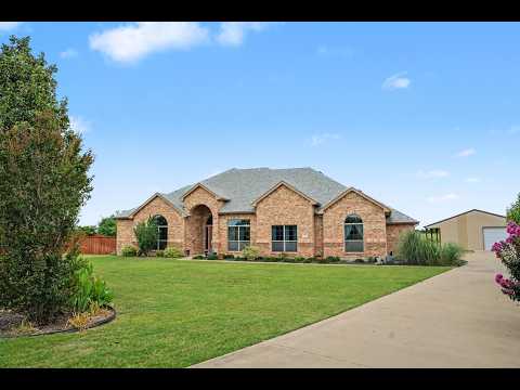 178 Chazlynn Court, Waxahachie, TX home video tour
