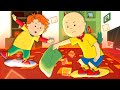 Caillou  le sol cest de la lave  caillou en franais