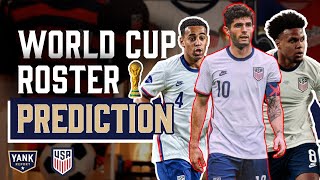 USMNT World Cup Roster Prediction