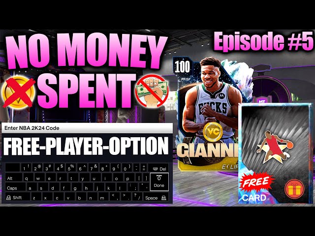 Another Free Galaxy Opal Locker Code and Trying to Pull a Free 100 OVR! NBA 2K24 No Money Spent #5 class=