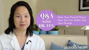 How to skip your period. Here