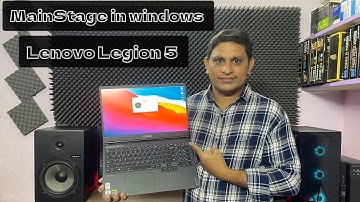 MainStage in Windows Lenovo Legion 5  || install Mac