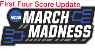 2021 NCAA Men's March Madness First Four Scores