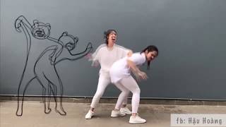 When you do weird stuff with your friend