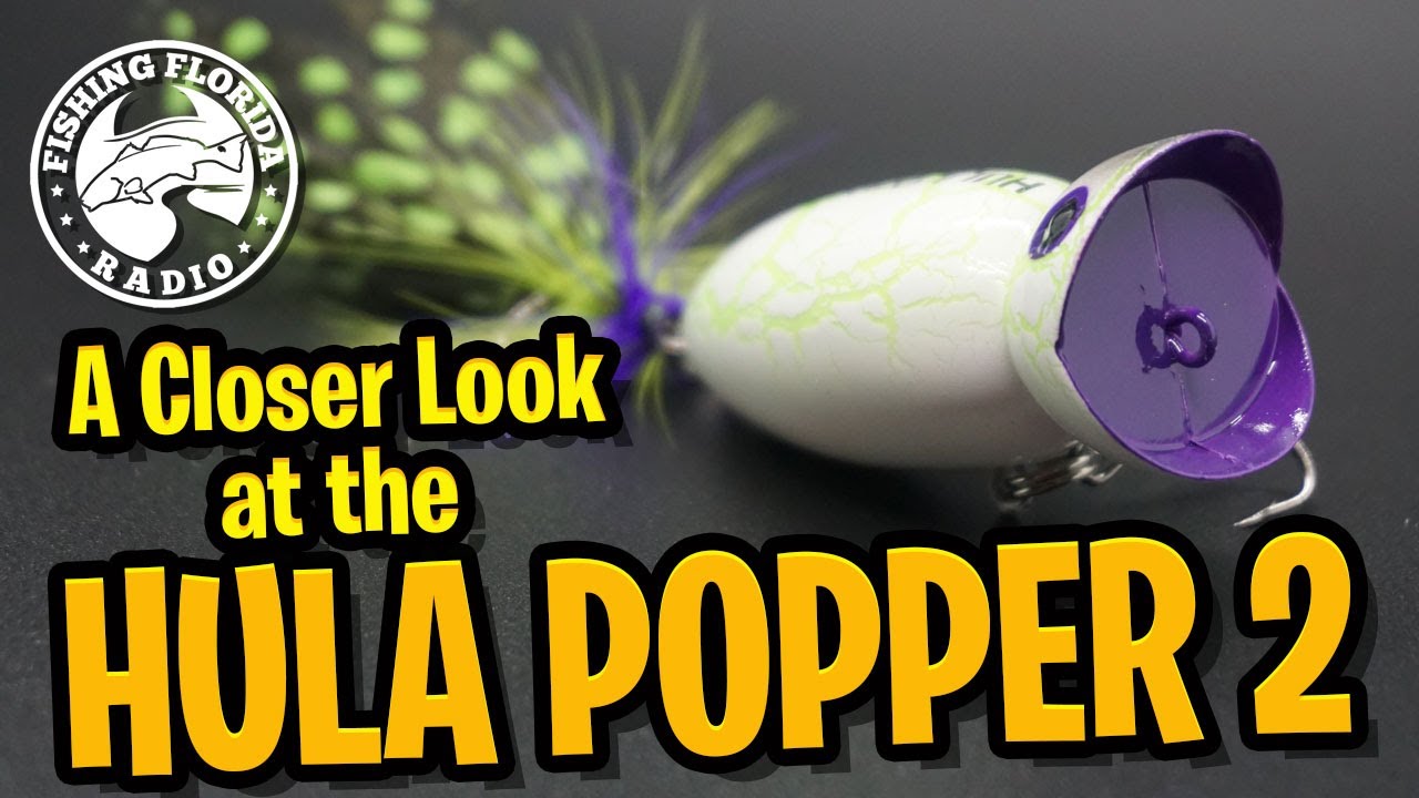 A Closer Look at the Arbogast Hula Popper 2 - Topwater Largemouth Bass  Fishing Lure 