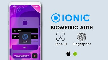 Ionic Biometric (FaceID / FingerPrint) Authentication