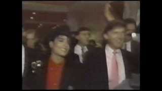1990 Michael Jackson attends the Grand Opening of Trump Taj Mahal Casino Resort