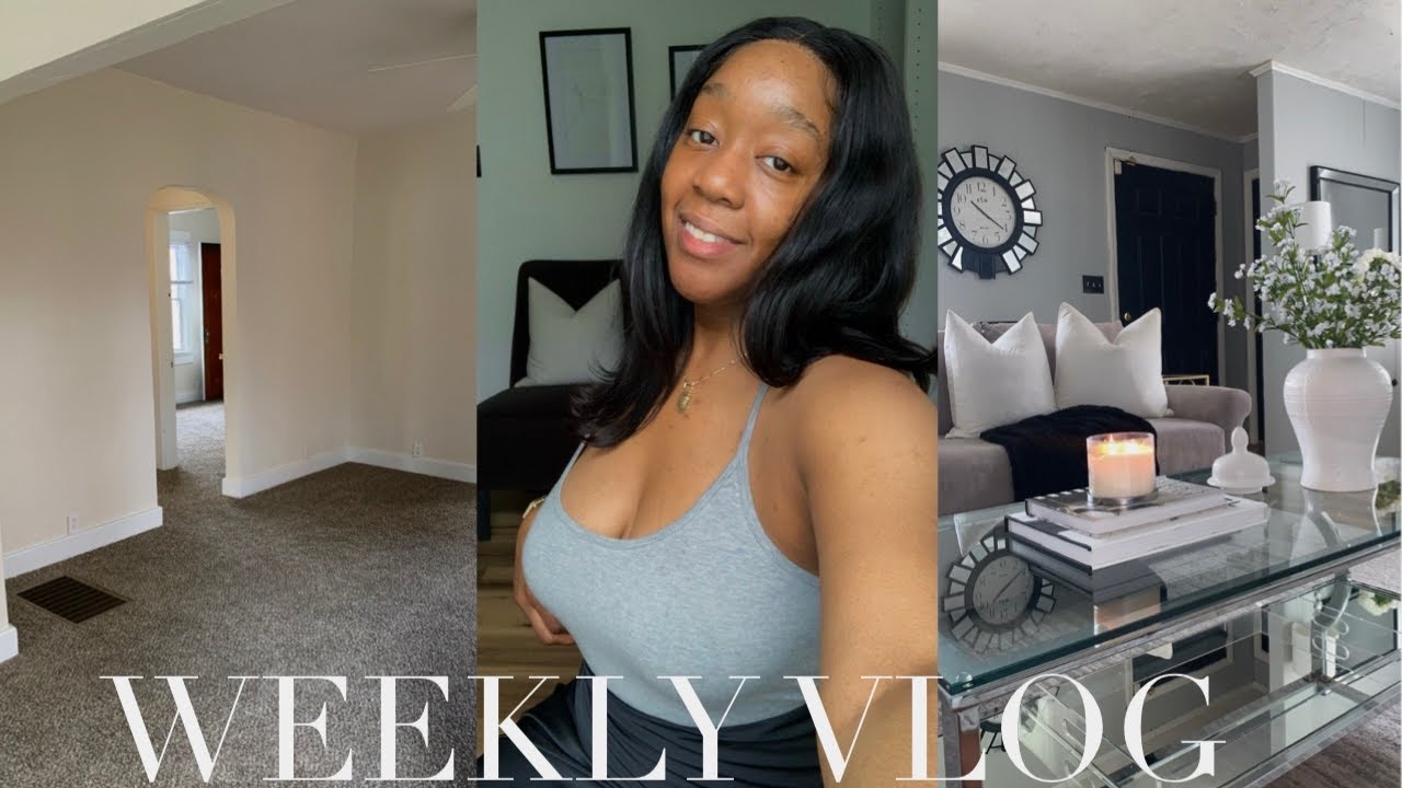 WEEKLY VLOG! NEW HOME TOUR| DECORATE WITH ME | SPRING HOME REFRESH |NEW ...