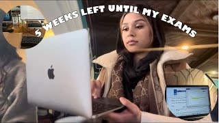 DAY IN THE LIFE OF A A-LEVEL STUDENT📚🤓 // BRITISH SCHOOL VLOG | Zeba Samad