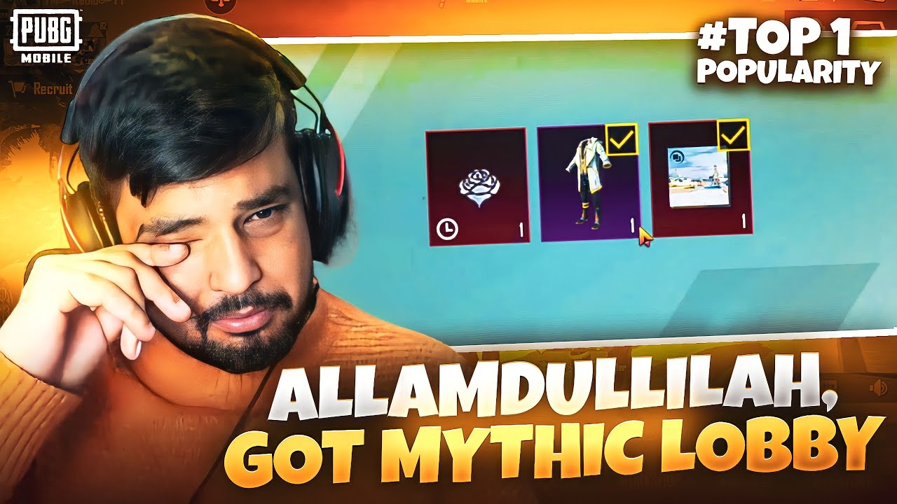 FINALLY I GOT MYTHIC LOBBY #1😍 – PUBG MOBILE