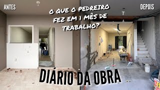 DIÁRIO DA OBRA Ep.1   Quebramos a parede e integramos tudo!!!