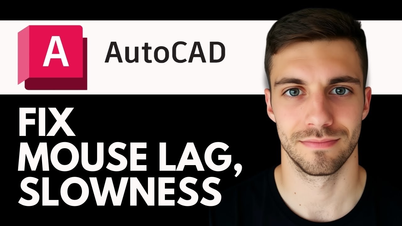 AutoCAD  Fix Mouse Lag  Slowness & Jerky Movement While Drawing 2026 (Easy Steps)