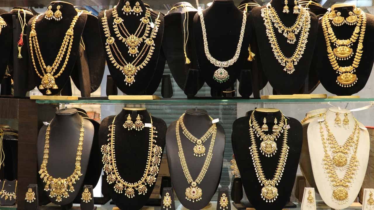 Begum Bazar Wholesale మారేజ్ స్పెషల్ 1 గ్రాము గోల్డ్ ఆభరణాలు | Top Marriage Jewellery Collection