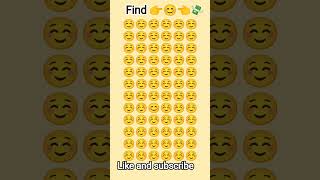 #emoji #emojyfind #findthedifference1000levelsiosgameplay #quiz #emojichallenge
