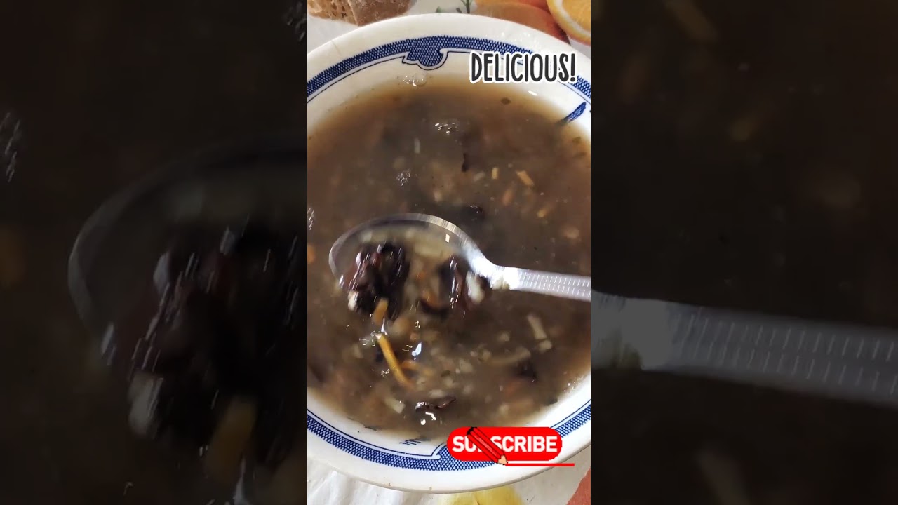 Смачний суп з грибами за 5 хвилин. дивись далі! 