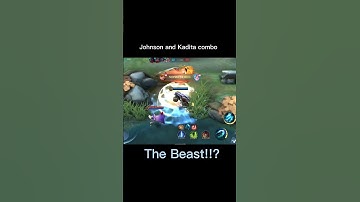 kadita and Johnson is the best #kadita #kaditatutorial #js #mlbb #mlbbshorts #kaditacombo