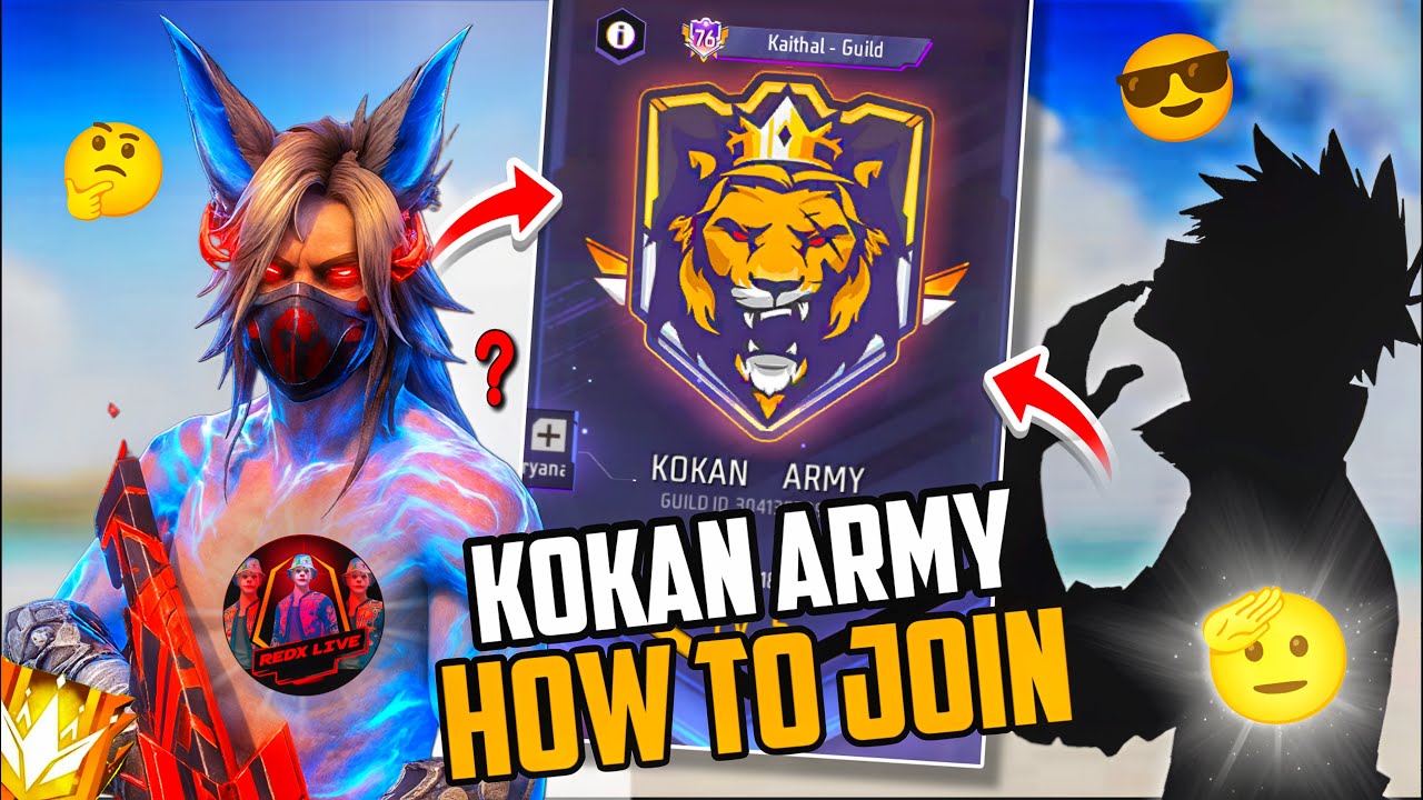 🔴 REDX Guild TEST for #1 Spot! GYAN GAMING Shocked 😱 LIVE @kokan_ff @GyanGaming @RedxLive8