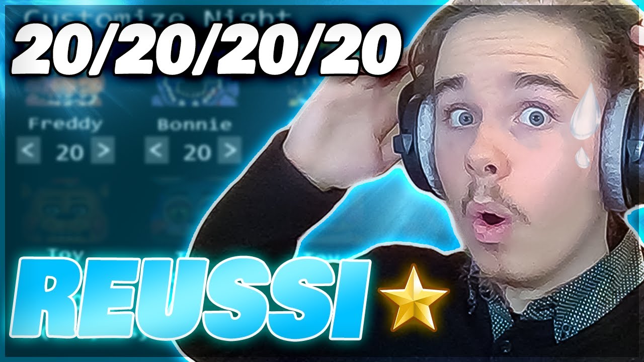 JE COMPLETE LE MODE 20/20/20/20 AVANT 2024 ?! 😎 (Five Night's At Freddy