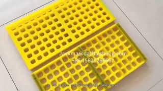 Durable Rubber Polyurethane Screening Deck Panels for Sand and Coal Plants