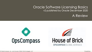False Statements in Oracle Software Licensing Basics Case Study Oracle Licensing Assessment New Look 3m Saved