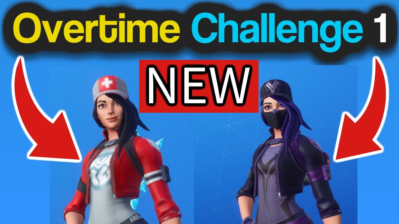 Fortnite Overtime Challenges 1 To Unlock Purple Remedy Skin