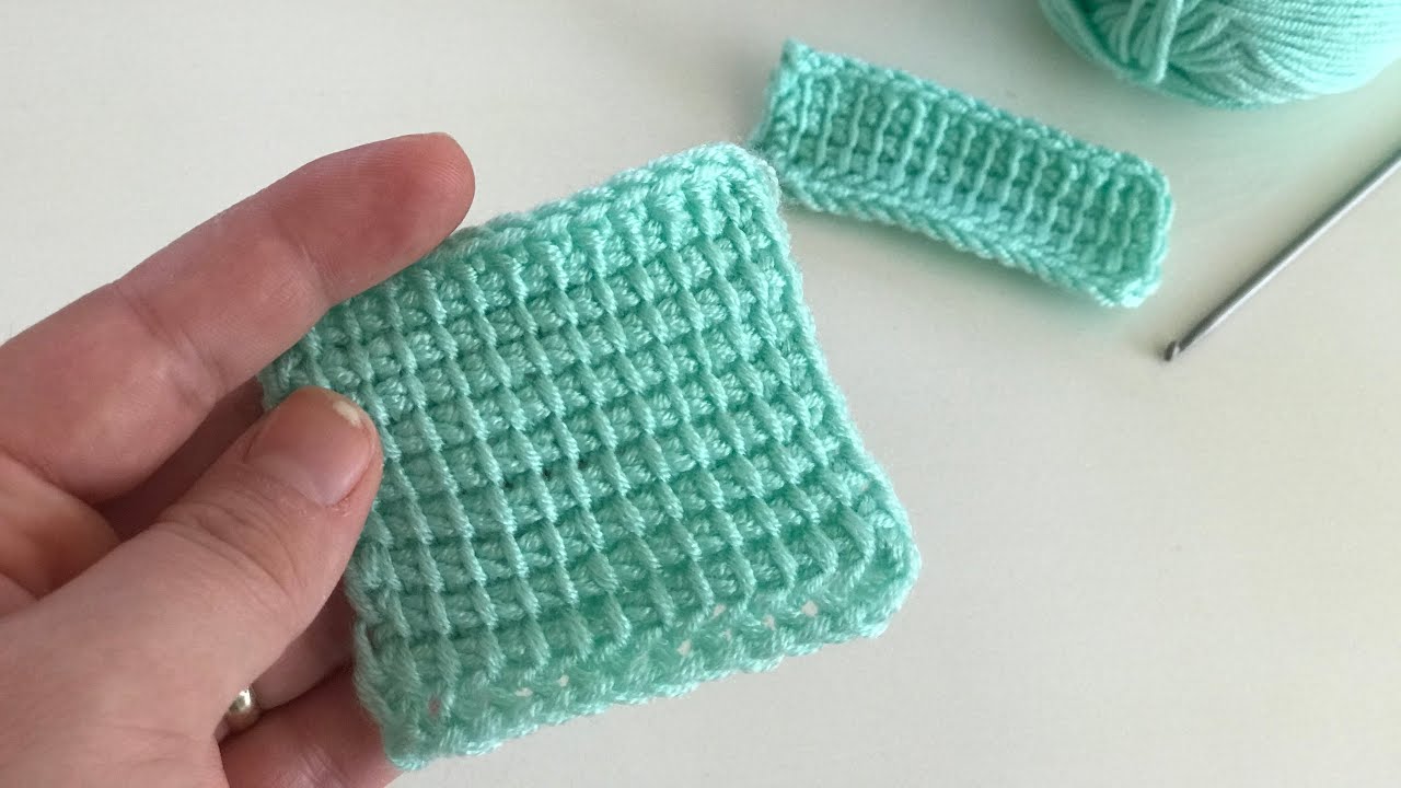 Tunus İşi Başlama Tekniği/ Tunus İşi Öğrenme/ Tunus İşi Püf Nokta