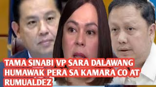 NAGSALIITA NA TAGA HAKOT NG PERA NI ZALDY CO AT ROMUALDEZ