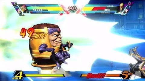 PSIONIC BLASTER!!! UMVC3 MODOK combo