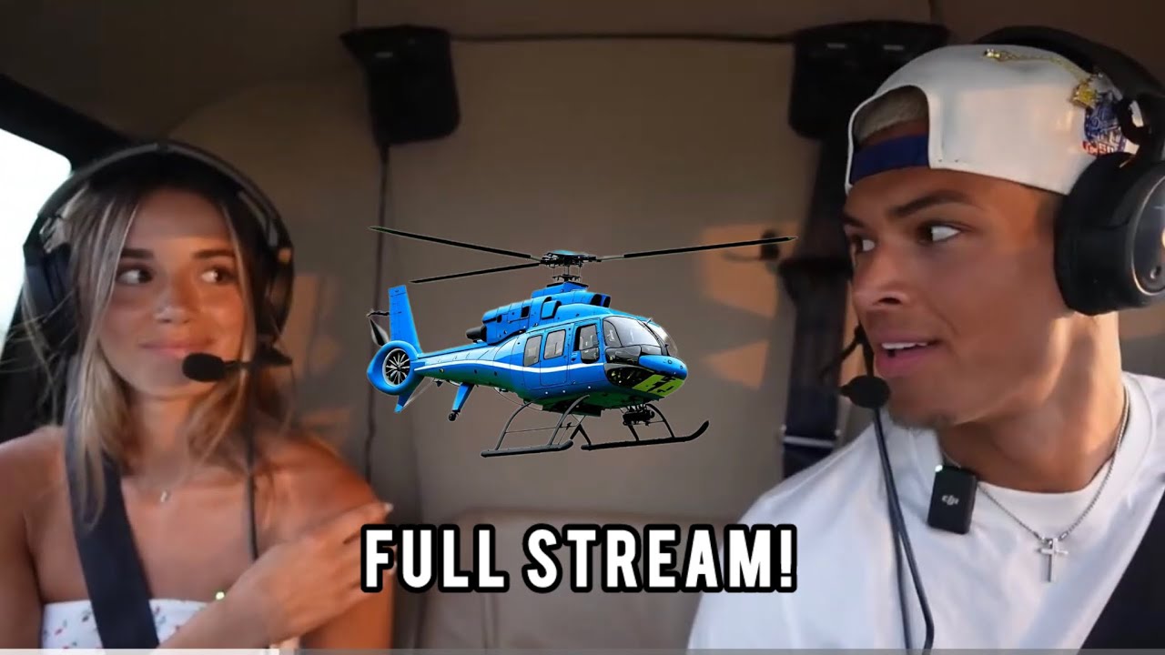Marlon HELICOPTER RIDE WITH SADIE!! (FULL STREAM) Part 3!!!🌴