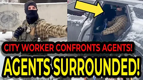 Minneapolis Protesters Confront ICE - Federal Agents Attacked During Protest!