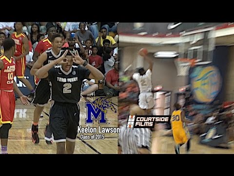 Keelon Lawson Mixtape @ EYBL Peach Jam - Future Memphis Tiger
