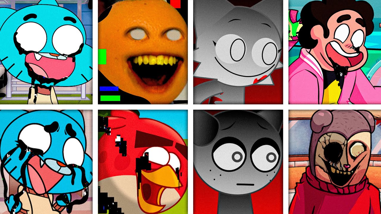 MY DOLL but Every Turn a Different Character Sings 🎶⚡ (FNF Pibby )