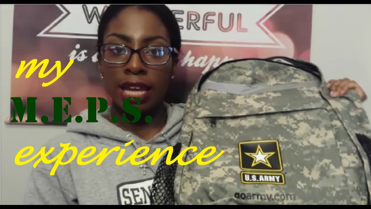 My MEPS Experience + Tips (Army) \\ Ashlea Nichole