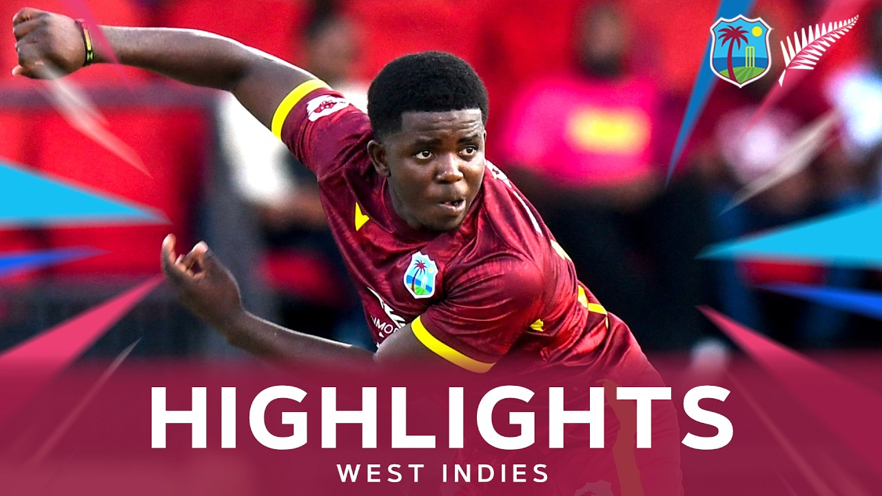 Vitel Lawes Shines On Debut! | Highlights | West Indies v New Zealand  | 1st ODI
