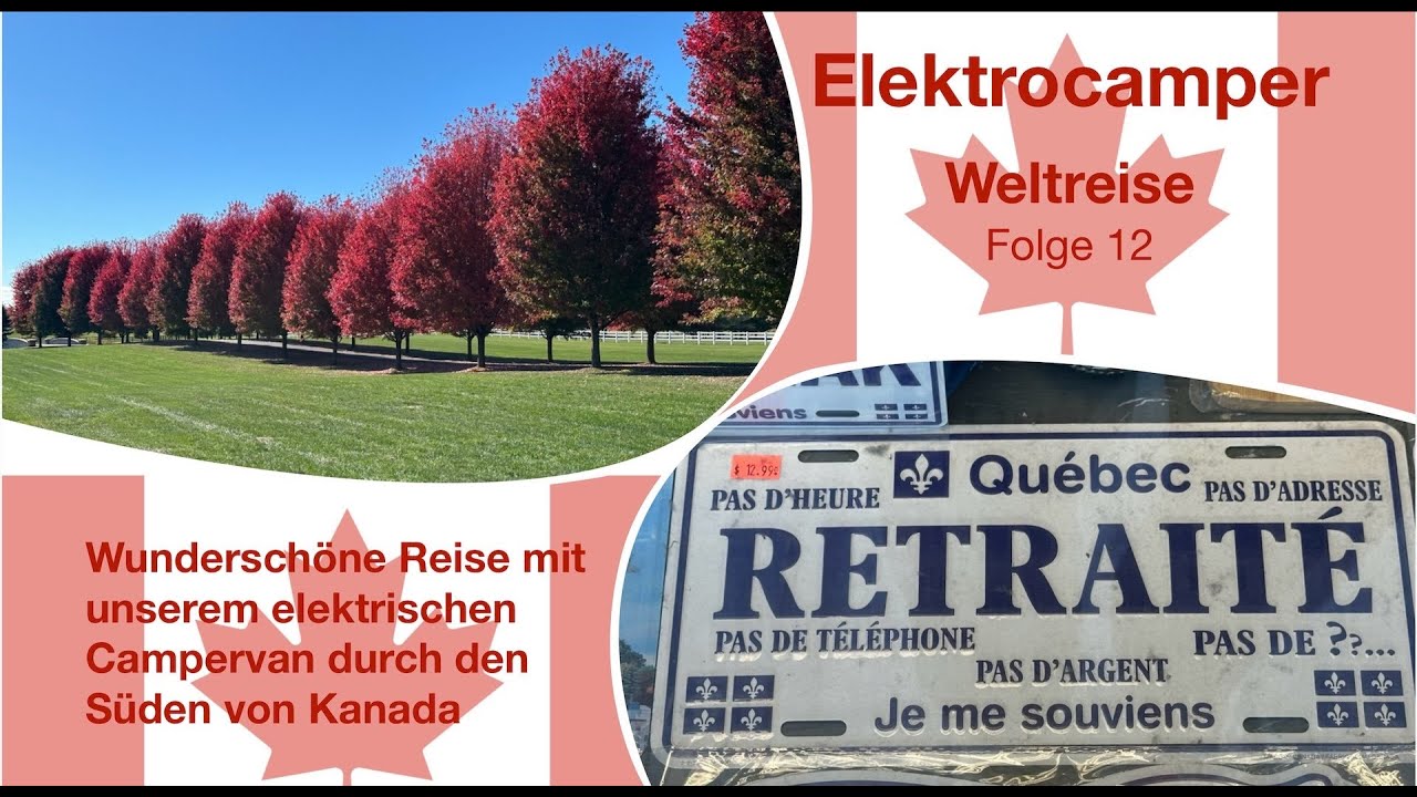 Wunderschönes südliches Kanada mit unserem e-Campervan