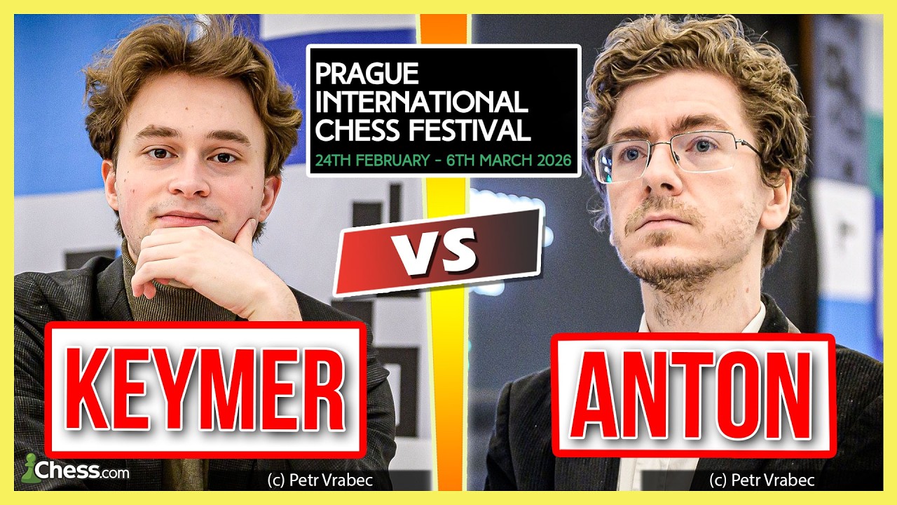 Vincent Keymer vs. David Anton | Praga Masters 2026
