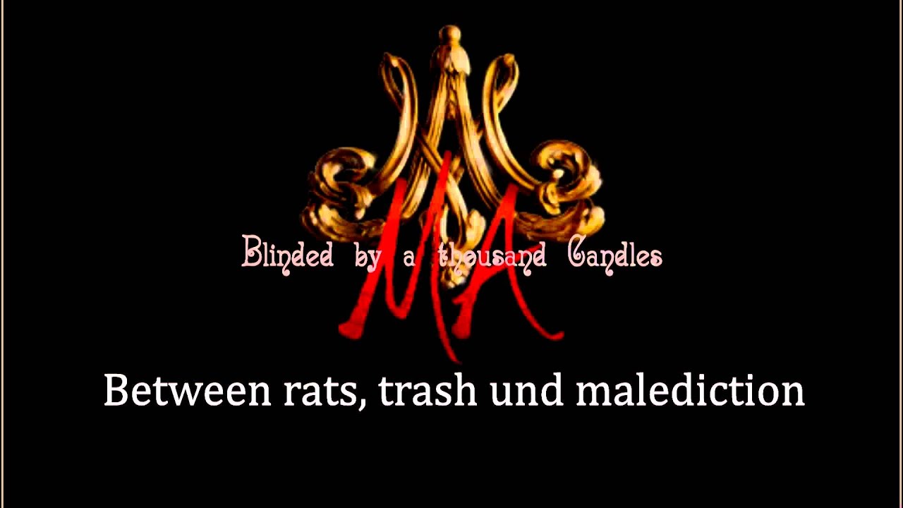 Marie Antoinette Musical - ℬlinded by a thousand Candles 【ENG LYRICS ...